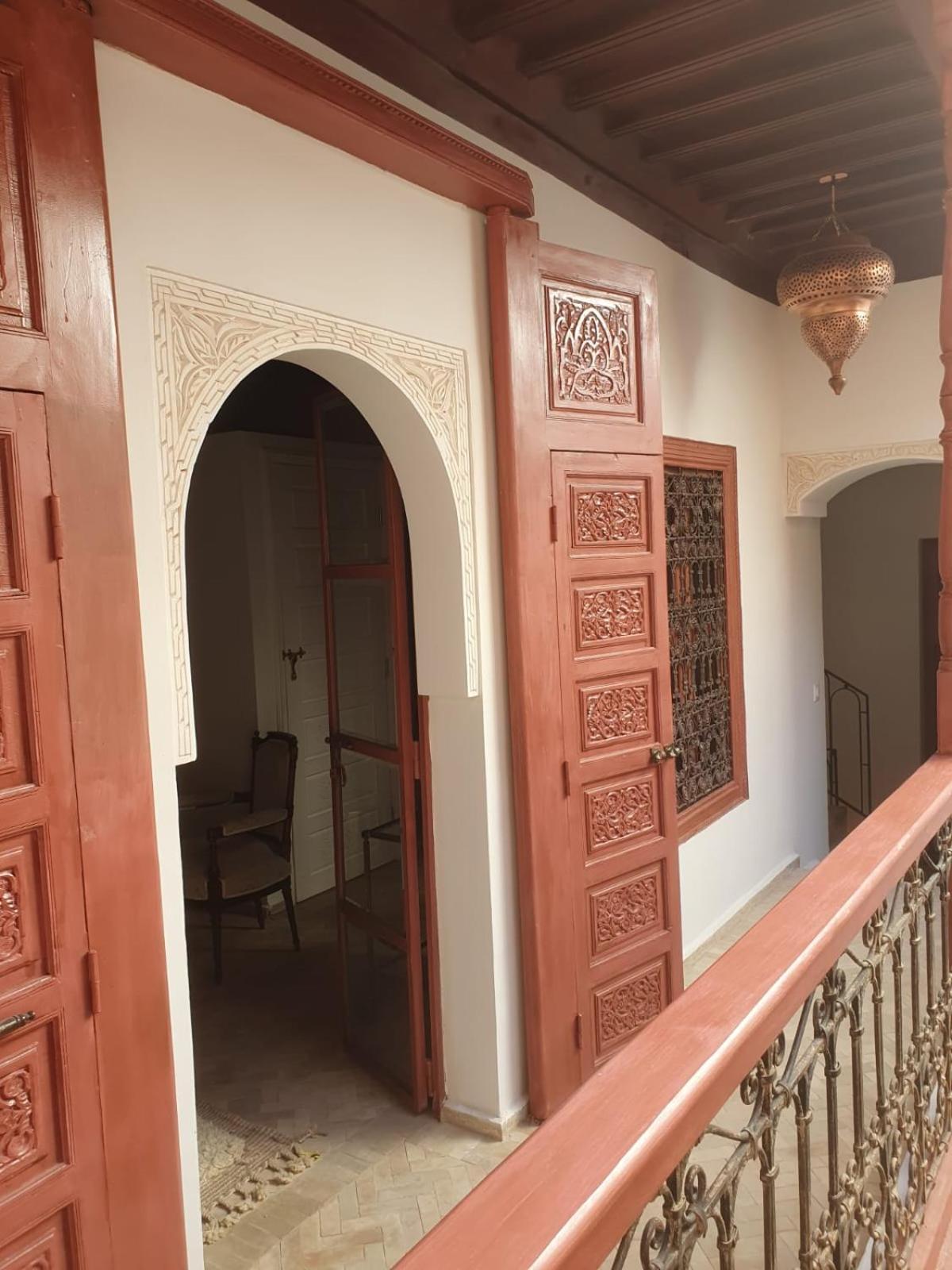 马拉喀什Le Singe Rose住宿加早餐旅馆 外观 照片
