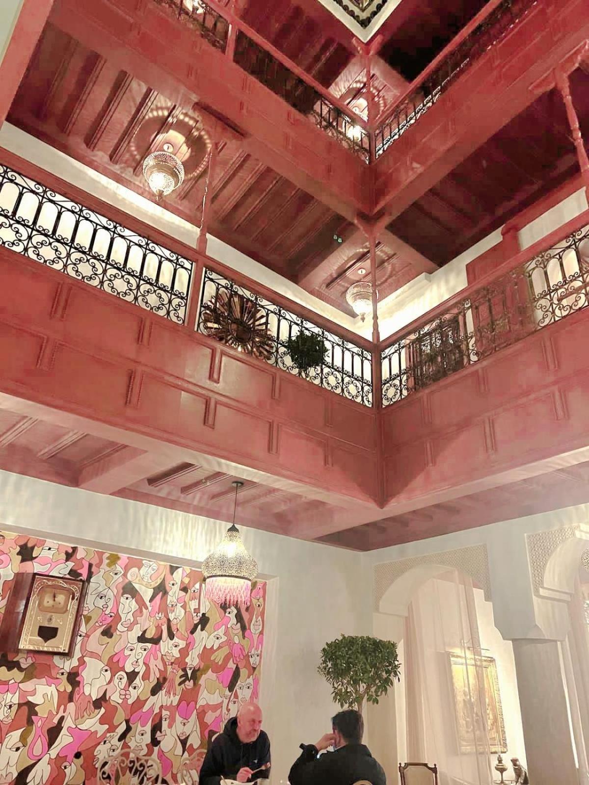 马拉喀什Le Singe Rose住宿加早餐旅馆 外观 照片